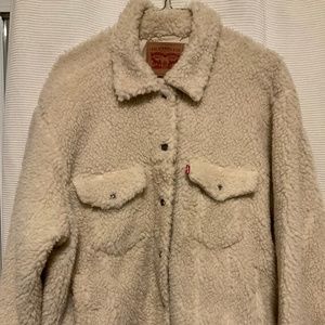 Levis Original Exboyfriend Cozy Sherpa Trucker Jacket